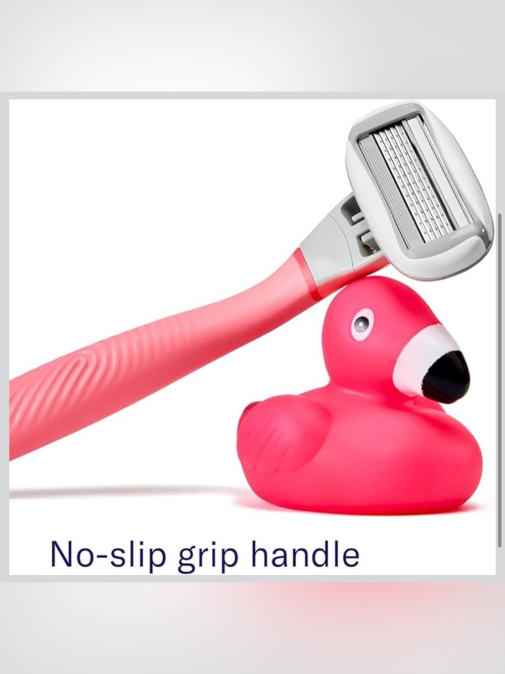 Flamingo Shaving Razor Set, Pink (NEW) - Picture 5 of 9